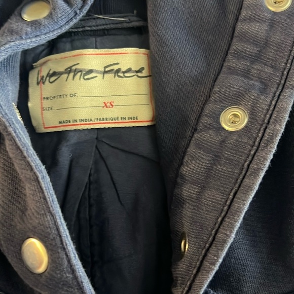 Free People We the Free Surplus Future Utility Parka Blue Size XS NWOT - Picture 9 of 14